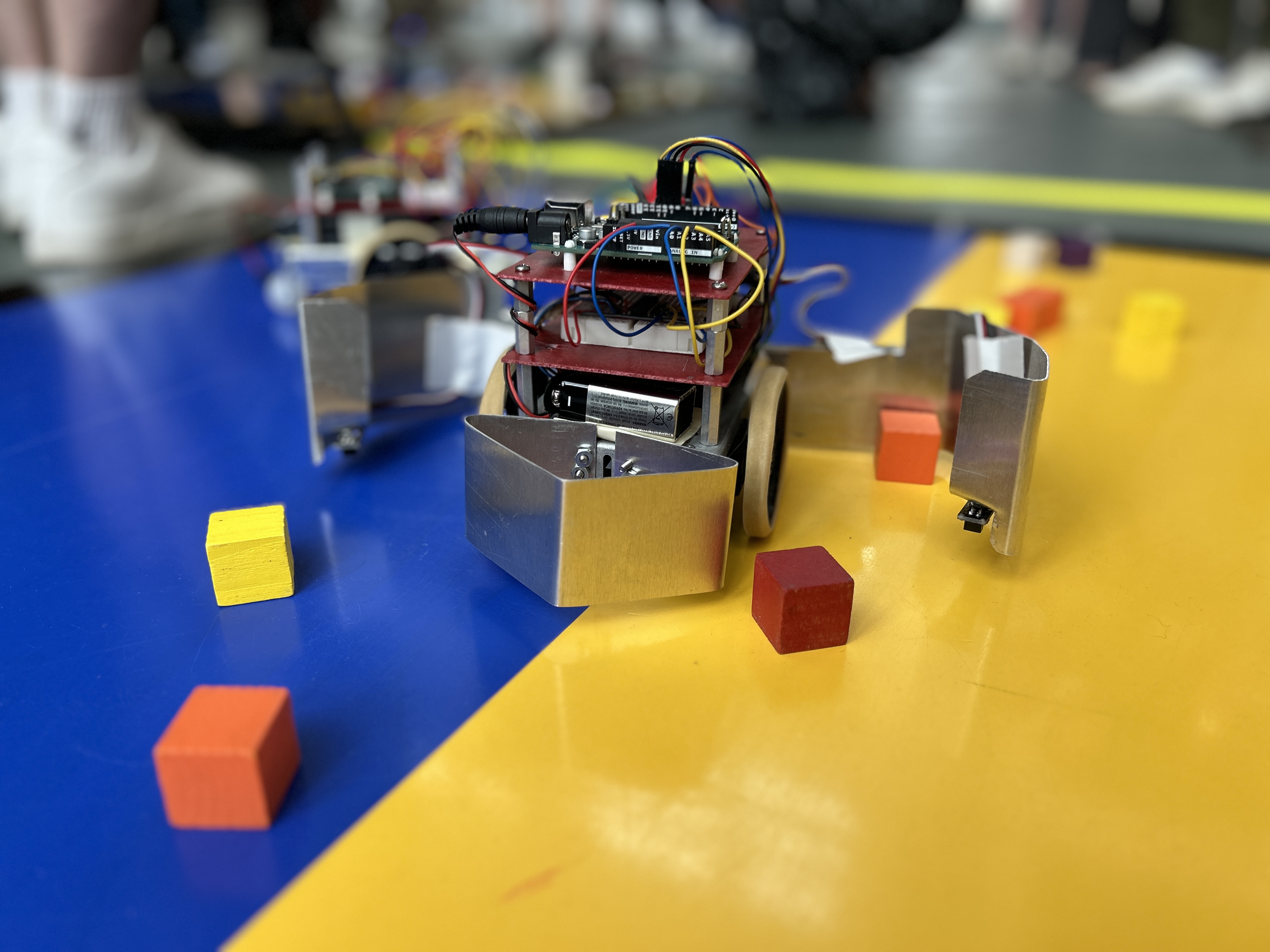 Our robot, Salamence!